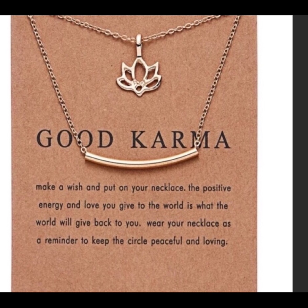 🎈SOLD Out 🎈see details ** Good Karma necklace - Picture 2 of 5